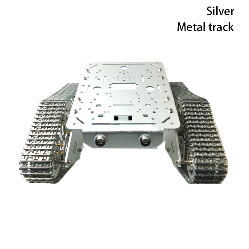 Tracked Robot Chassis - Telaio in metallo per carro armato