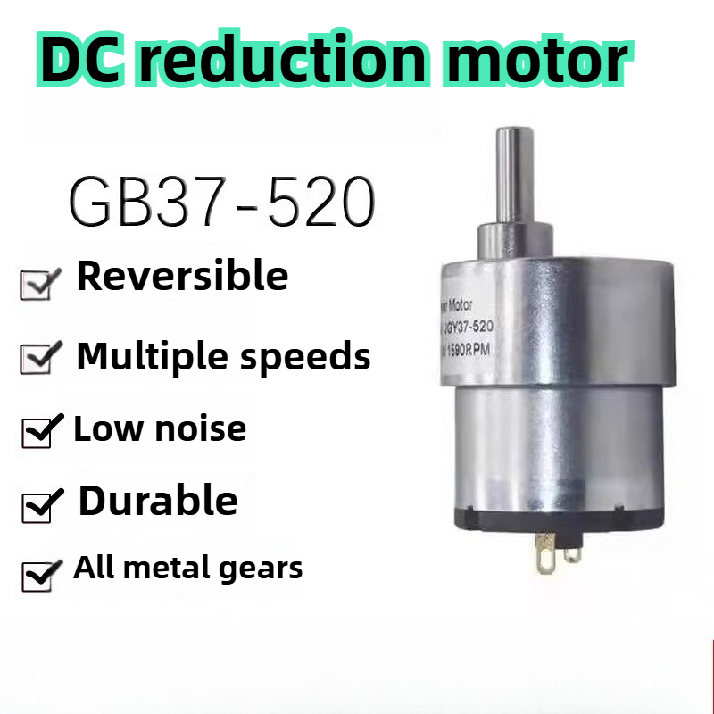 Geared Motor - Motore a Ingranaggi DC 12V/24V da