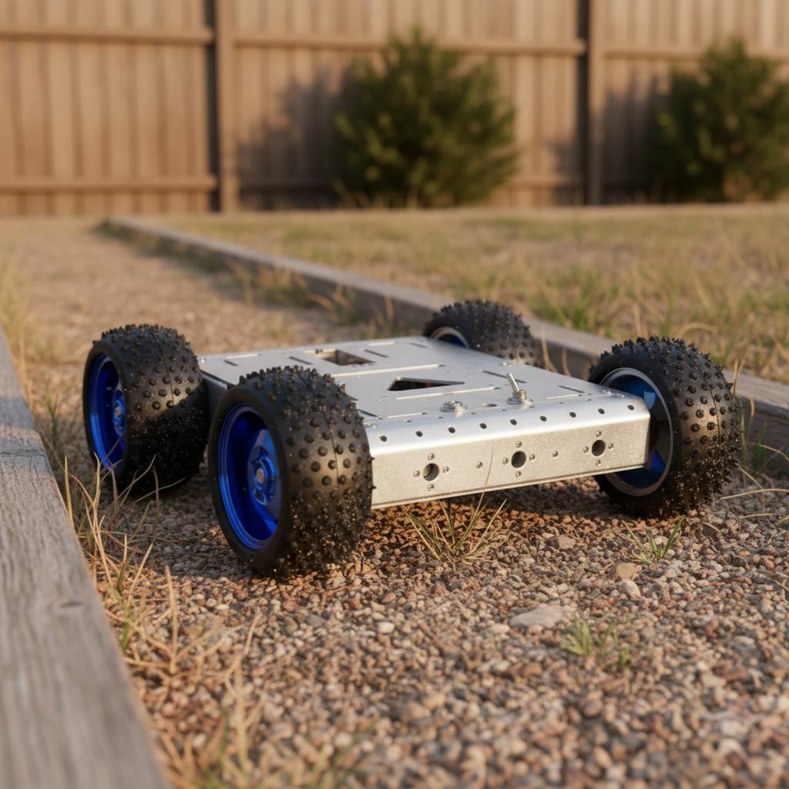 Robot Car Kit - Telaio per Auto Robot 4WD Intelligente,