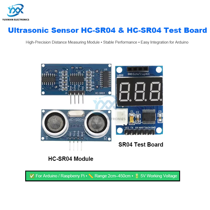 Ultrasonic Distance Sensor - Sensore ad ultrasuoni HC-SR04 HCSR04 Modulo