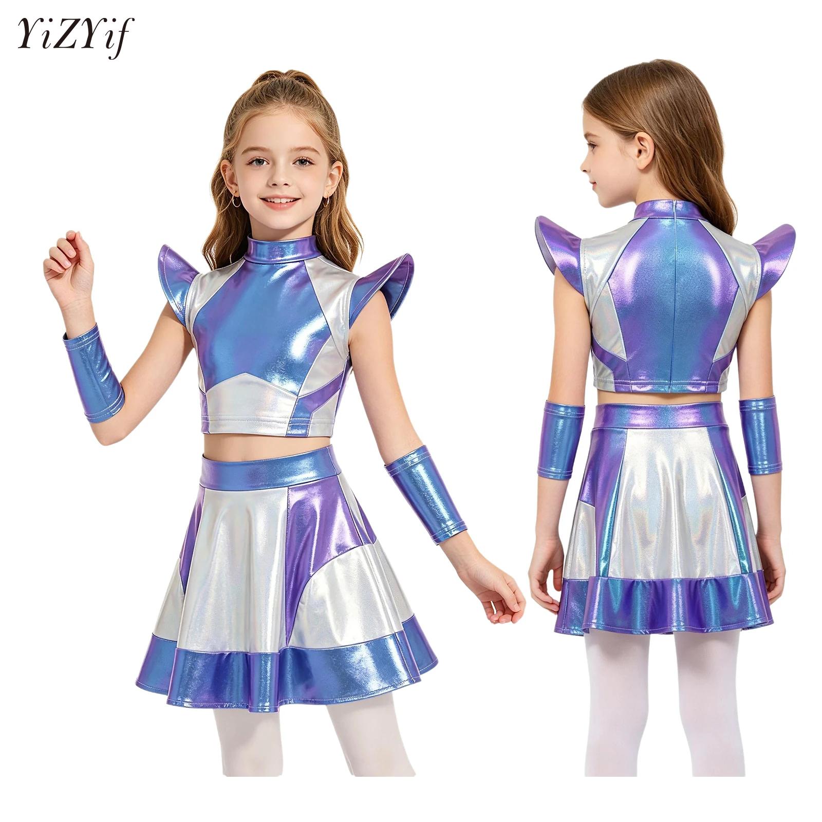 Robot Kit - Costume da Alieno per Ragazze, Set