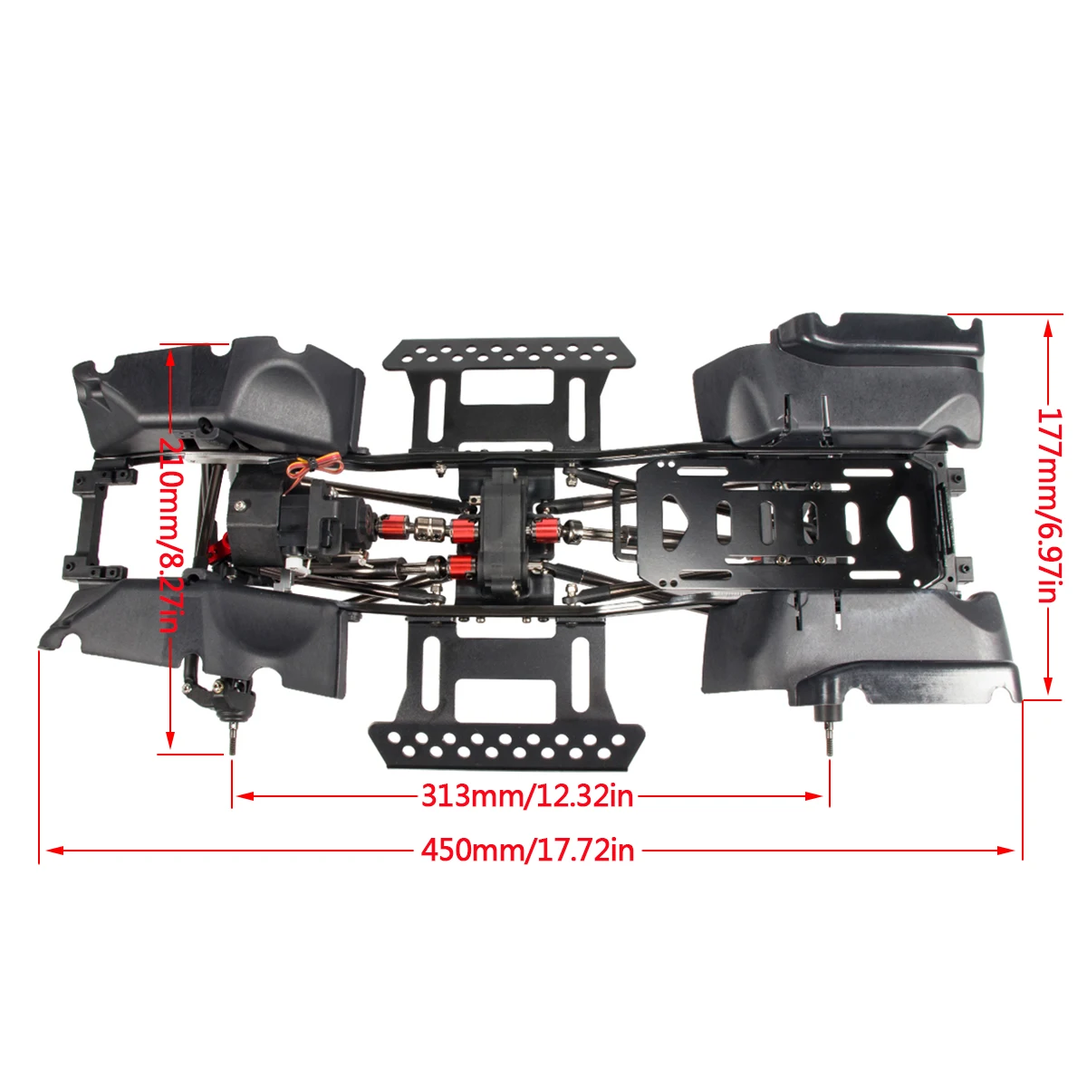1/10 RC Crawler Chassis Kit co - Robot Car Kit recensione e prezzo