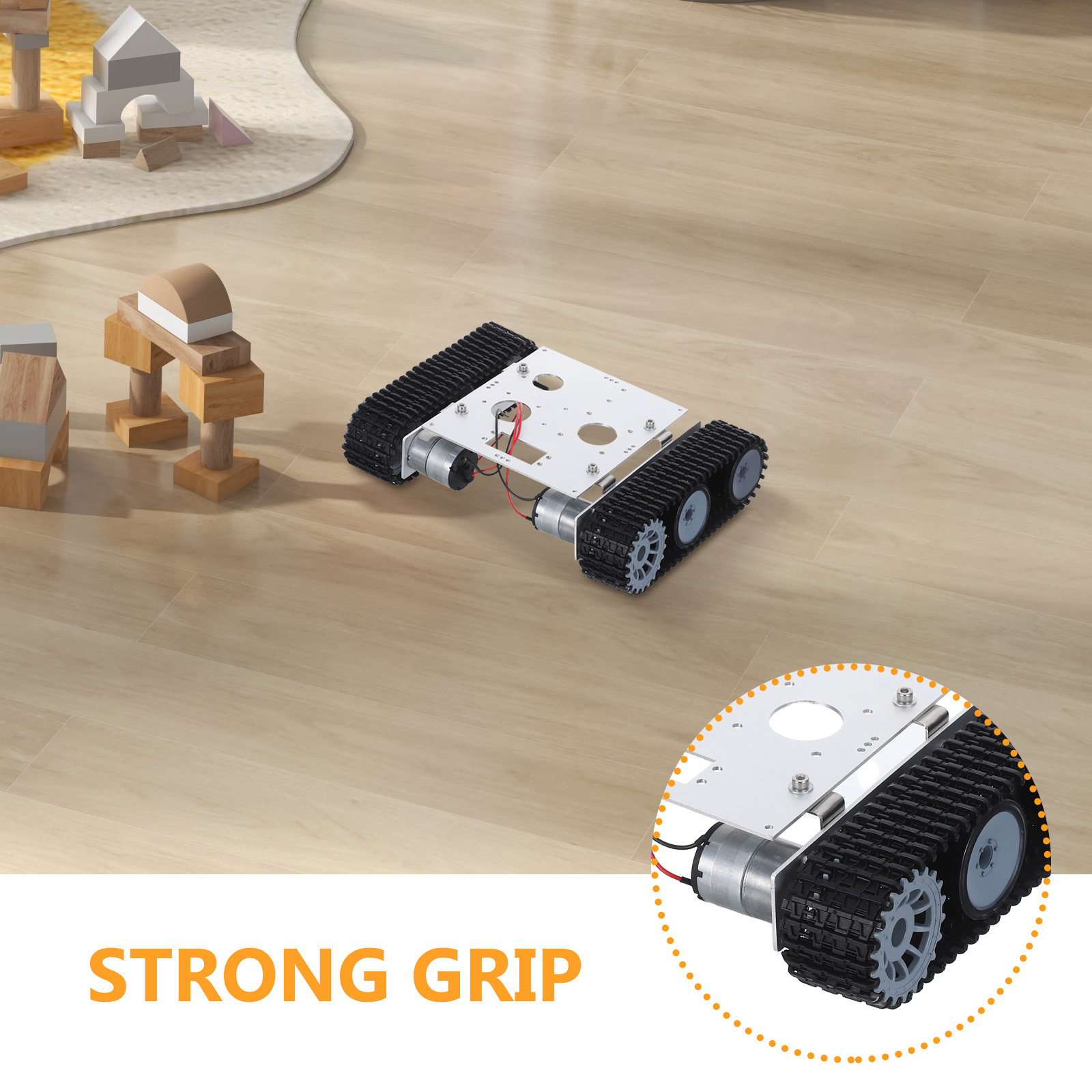 Kit Telaio Carro Armato Roboti - Tracked Robot Chassis recensione e prezzo