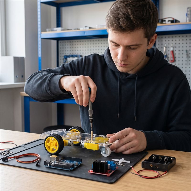 Kit telaio per auto robot inte - Arduino Robot recensione e prezzo