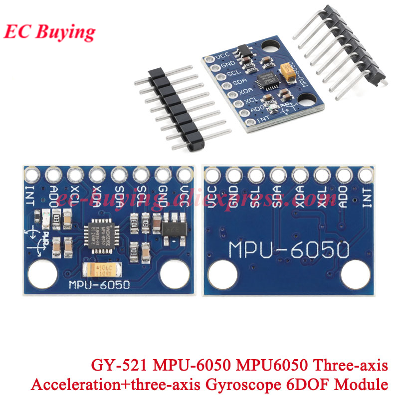 1-10 pezzi GY-521 MPU-6050 MPU - Accelerometer Mpu6050 recensione e prezzo