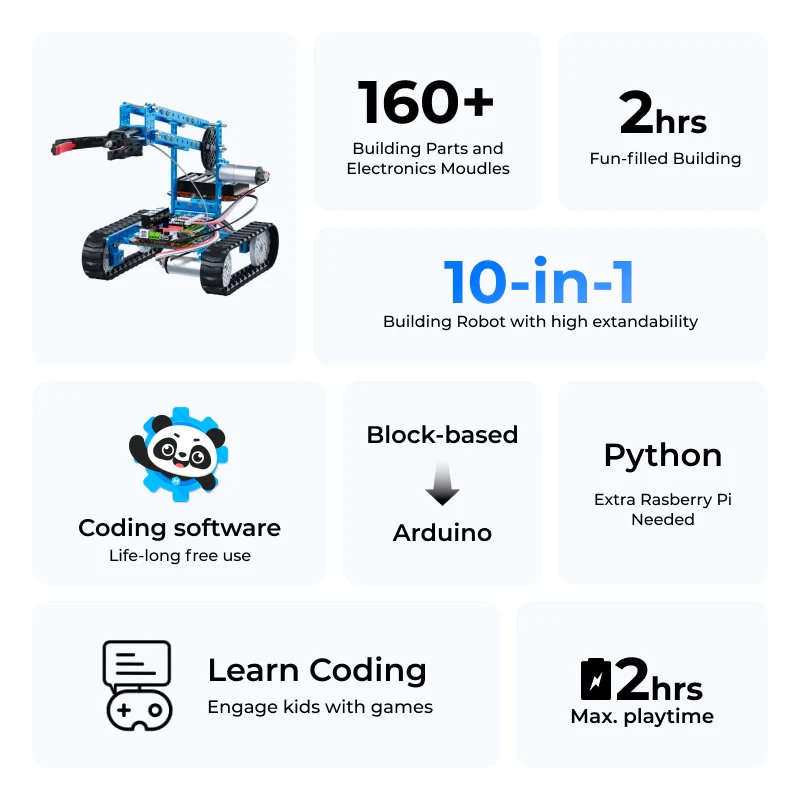 Makeblock Codey Rocky Robot In - Robot Kit recensione e prezzo