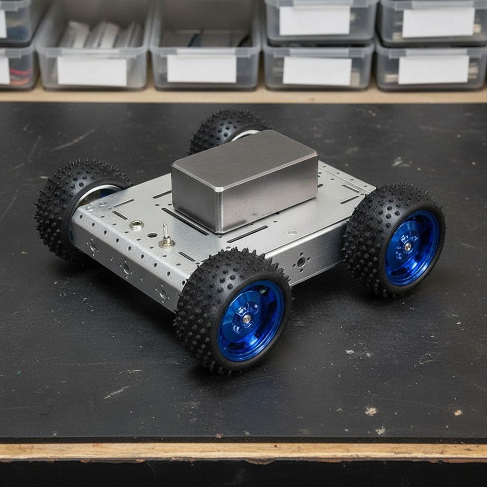 Telaio per Auto Robot 4WD Inte - Robot Car Kit recensione e prezzo
