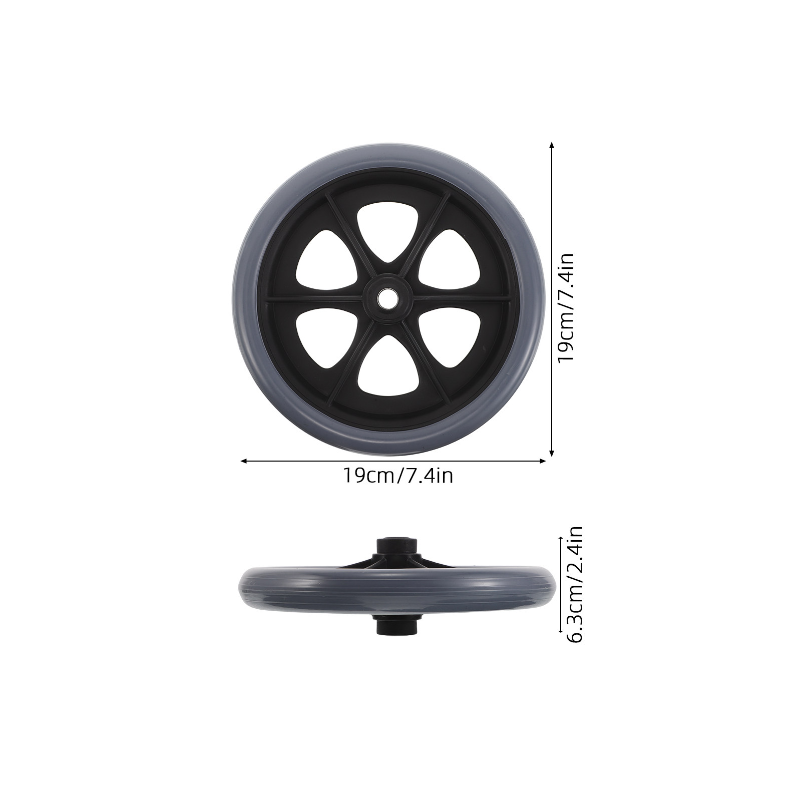 2 pezzi di ruote anteriori uni - Caster Wheel recensione e prezzo
