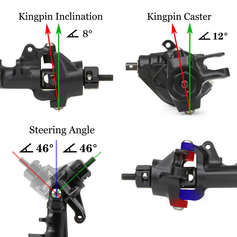Assale posteriore anteriore in - Servo Bracket recensione e prezzo