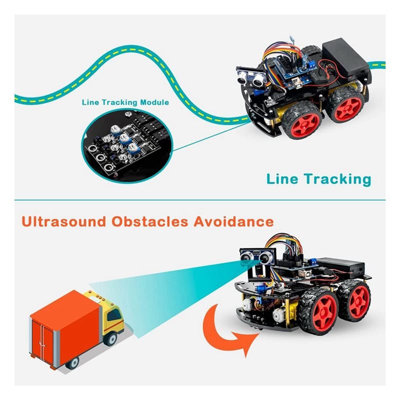 Kit Auto Robot Intelligente WO - Arduino Robot recensione e prezzo