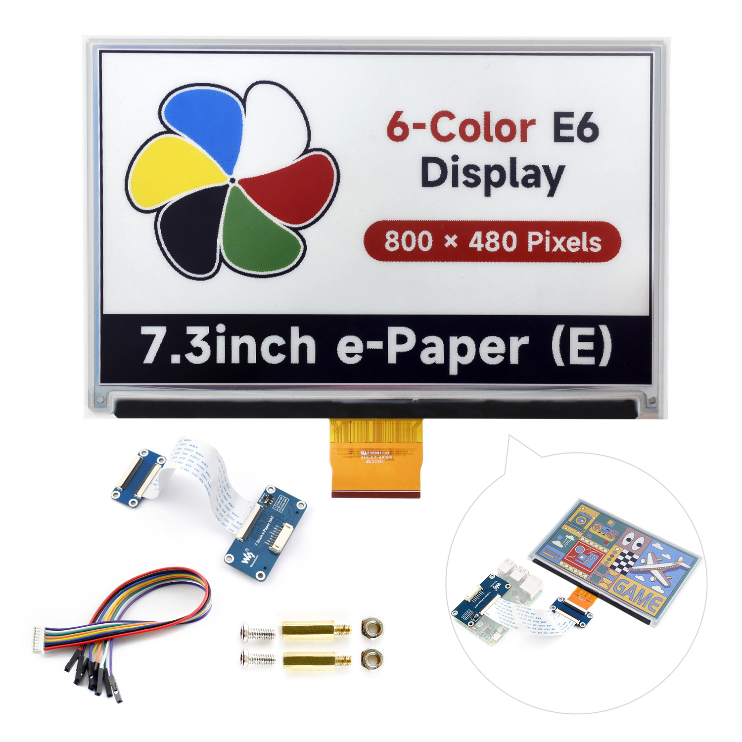Waveshare Display E-Paper a 6  - Arduino Robot recensione e prezzo