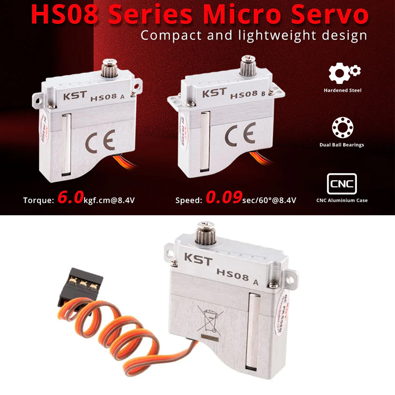 Micro Servo Digitale KST HS08A - Micro Servo recensione e prezzo